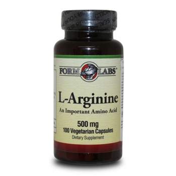 Аминокислоты Form Labs L-Arginine 500 мг