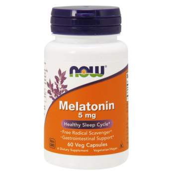 Улучшение сна NOW Melatonin 5 мг производство США