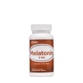 Улучшение сна GNC Melatonin 3 мг производство США