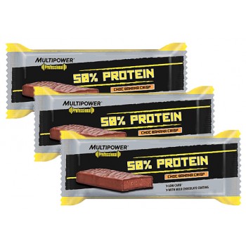 Спортивные батончики Multipower Pro 50% Protein Bar производство Германия