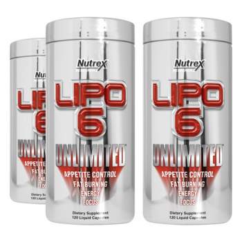 Жироспалювачі Nutrex Research Nutrex Research Lipo-6 Unlimited виробництво США
