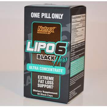 Жиросжигатели Nutrex Research Lipo-6 Black Hers Ultra Concentrate производство США