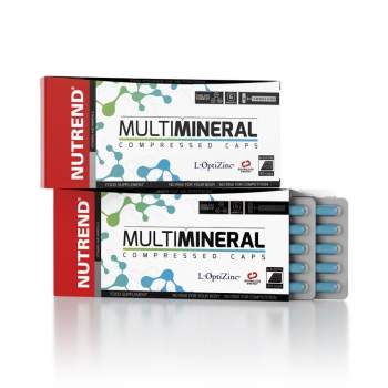 Вітаміни та мінерали Nutrend Multimineral Compressed Caps виробництво Чехія