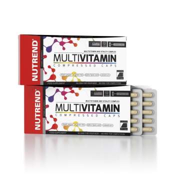 Вітаміни та мінерали Nutrend Multivitamin Compressed Caps виробництво Чехія