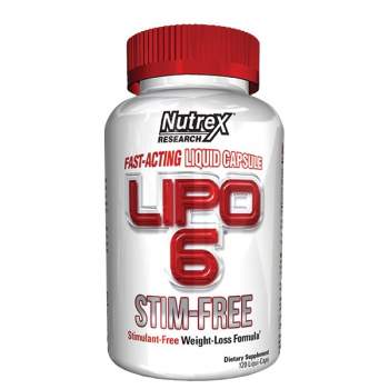 Жироспалювачі Nutrex Research Lipo-6 Stim-Free виробництво США