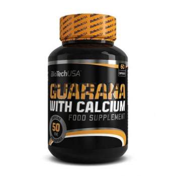 Вітаміни та мінерали BioTech Guarana with calcium виробництво США