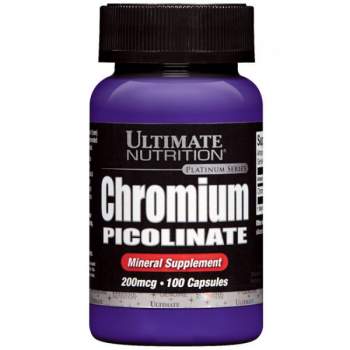 Жироспалювачі Ultimate Nutrition Chromium Picolinate виробництво США