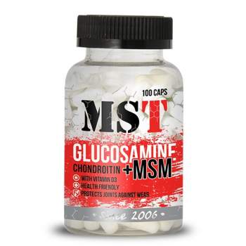 Для суставов и связок MST Nutrition Glucosamine Chondroitin + MSM производство Германия