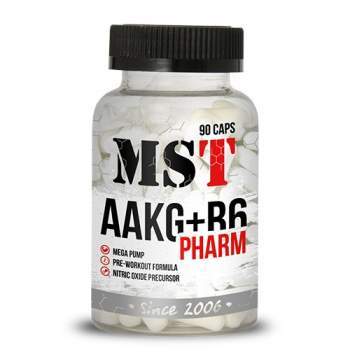 Пампинг MST Nutrition Pharm AAKG + B6 производство Германия