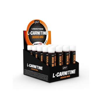 Л-карнітин QNT L-Carnitine 3000 Ampoules виробництво Бельгія