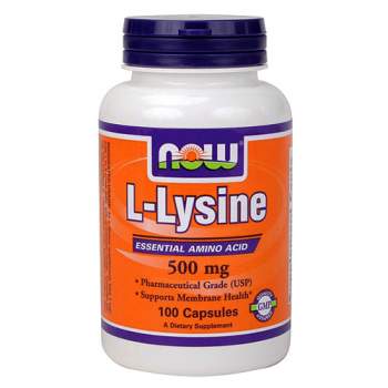 Аминокислоты NOW L-Lysine 500 мг производство США