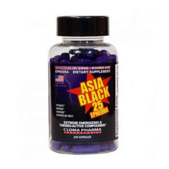 Жироспалювачі Cloma Pharma Asia Black виробництво США