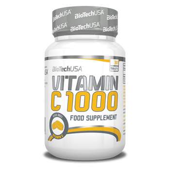 Витамины и минералы BioTech Vitamin C 1000 производство Венгрия