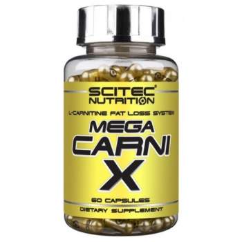 Л-карнітин Scitec Nutrition Mega Carni X виробництво Угорщина
