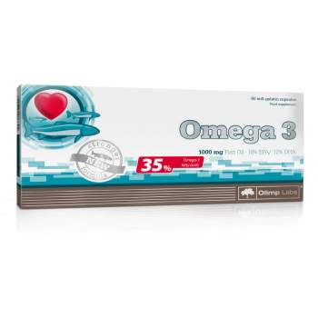 Вітаміни та мінерали Olimp Omega 3 1000 mg виробництво Польща