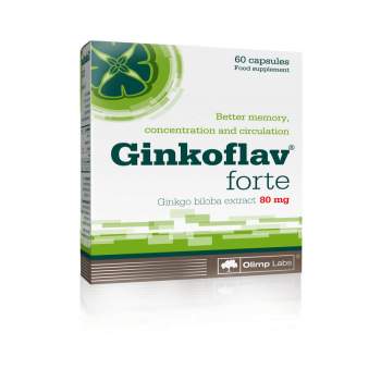 Вітаміни та мінерали Olimp Ginkoflav Forte виробництво Польща