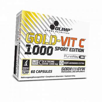 Витамины и минералы Olimp Gold-Vit C 1000 Sport Edition производство Польша