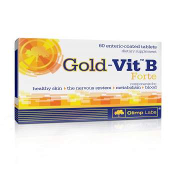 Вітаміни та мінерали Olimp Gold-Vit B forte виробництво Польща