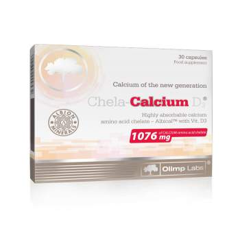 Вітаміни та мінерали Olimp Chela-Calcium D3 виробництво Польща