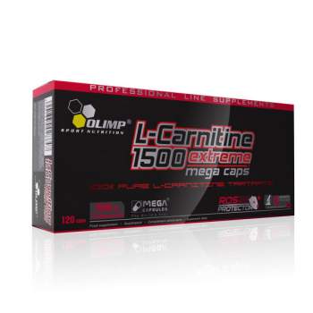 Л-карнітин Olimp L-Carnitine 1500 Extreme Mega Caps виробництво Польща