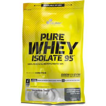 Протеїн Olimp Pure Whey Isolate 95 виробництво Польща
