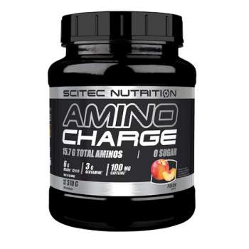 Предтренувальні комплекси Scitec Nutrition Amino Charge виробництво Угорщина