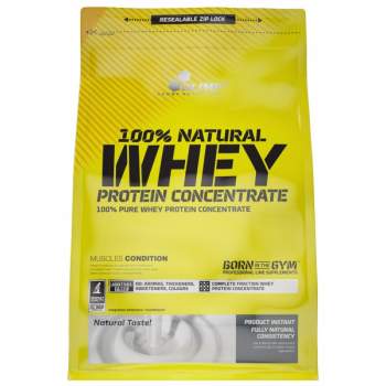 Протеин Olimp 100% Natural Whey Protein Concentrate производство Польша