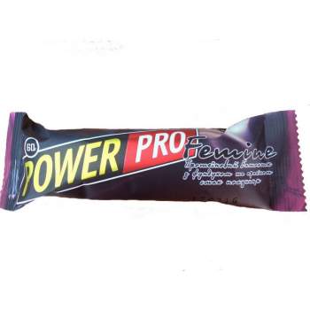 Спортивные батончики Power Pro Femine Bar с фундуком и арахисом производство Украина