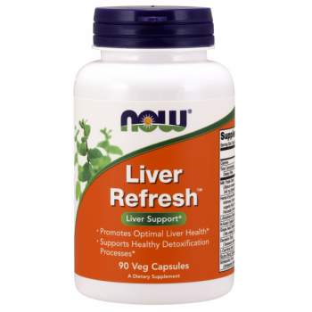 Вітаміни та мінерали NOW Liver Refresh виробництво США