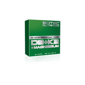 Вітаміни та мінерали Scitec Nutrition D3+K2+Magnesium виробництво Угорщина