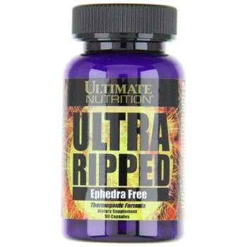 Жиросжигатели Ultimate Nutrition Ultra Ripped Ephedra Free производство США