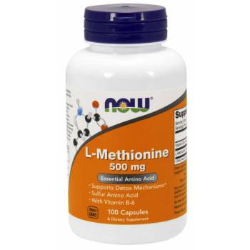 Аминокислоты NOW L-Methionine 500 mg производство США