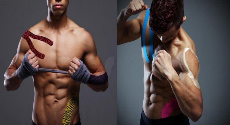 Кинезио тейп можно применять на любом участке тела Кинезио тейп можно применять на любом участке тела